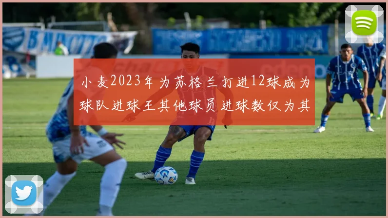 小麦2023年为苏格兰打进12球成为球队进球王其他球员进球数仅为其一半